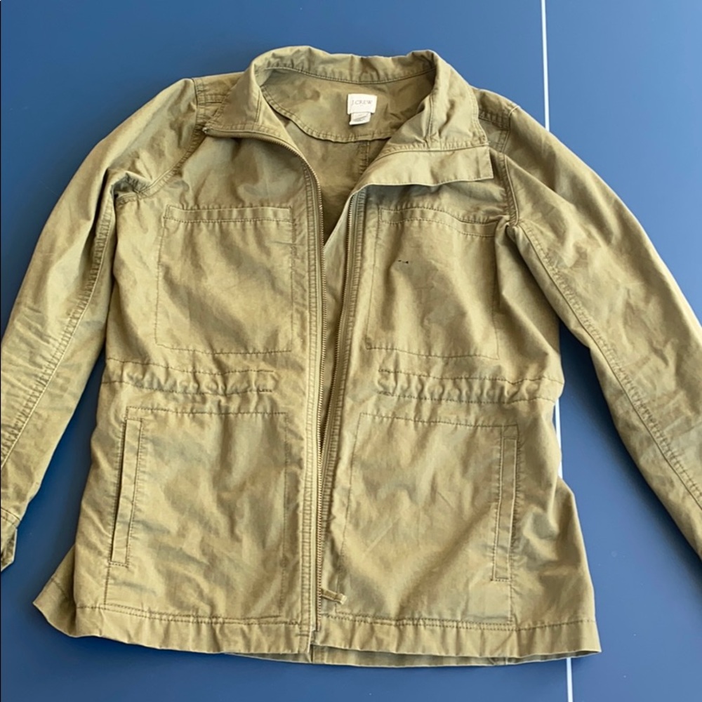 J Crew light zipped jacket